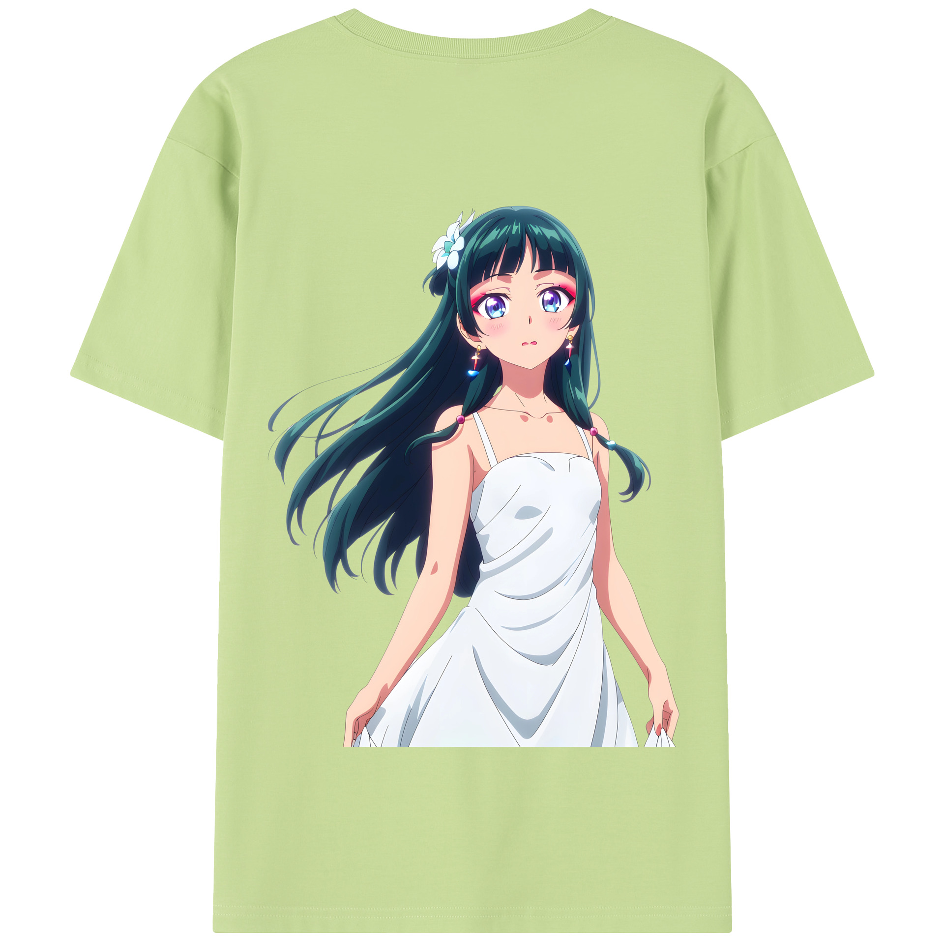 （画像用） 薬屋のひとりごと The Apothecary Diaries 綿100％半袖Tシャツ（背面プリント）